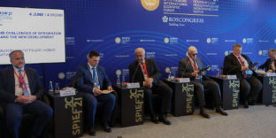 Михаил Мясникович на ПМЭФ предложил разработать евразийскую программу импортозамещения, а также создать ряд агентств в ЕАЭС