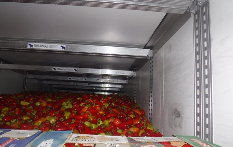 Уральские таможенники выявили попытку нелегального ввоза 17 тонн перцев из Казахстана